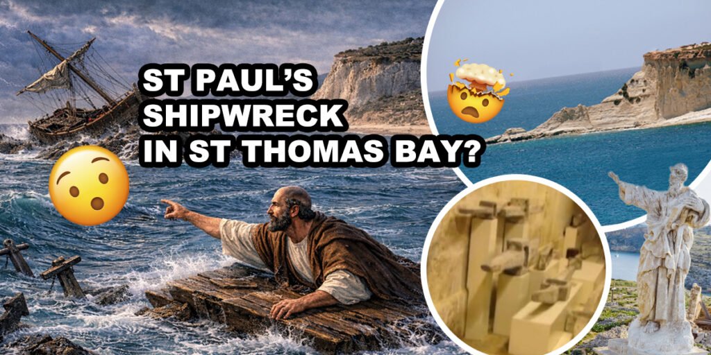 St Paul Shipwreck St Thomas Bay Marsaskala